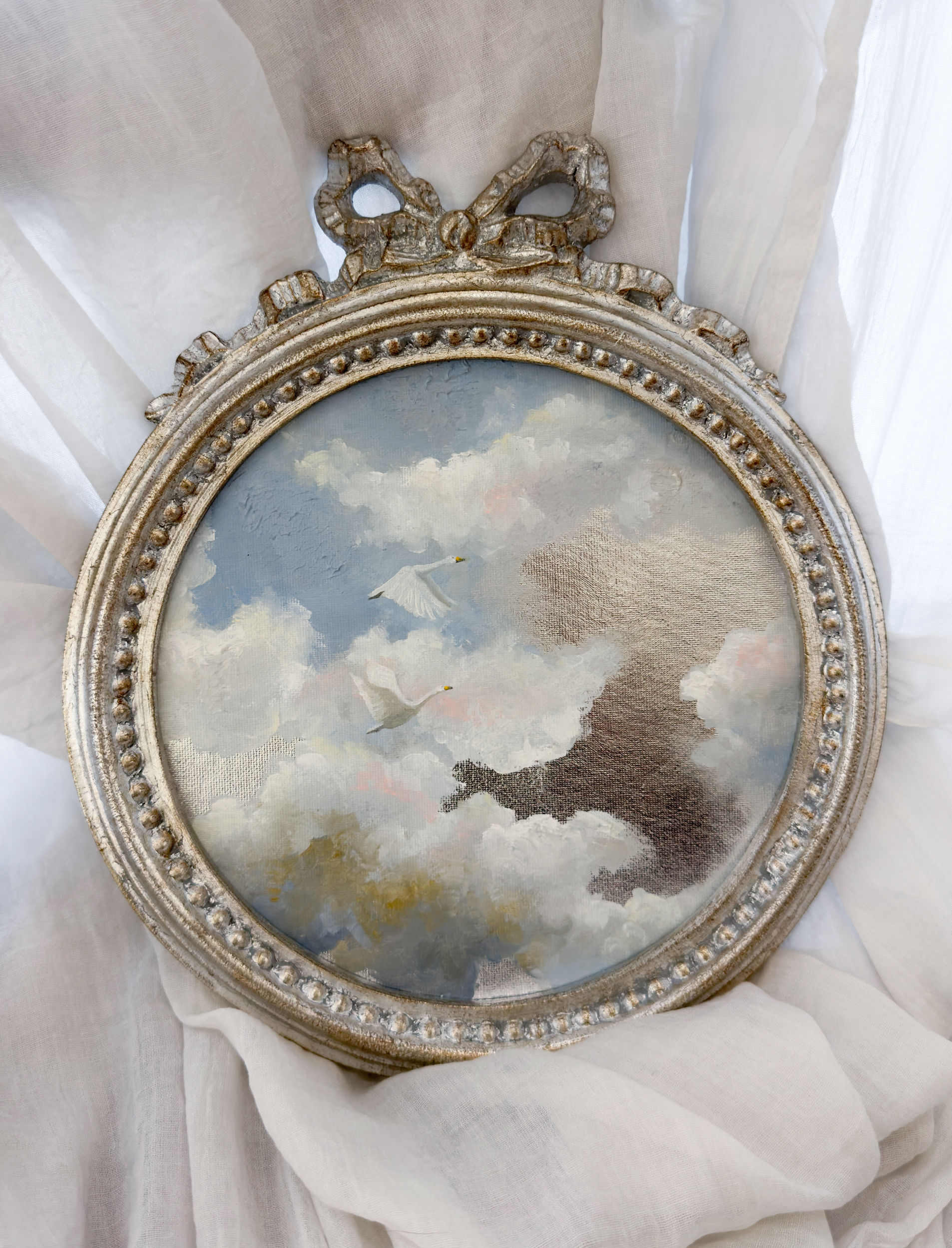 Lovers in the Sky ORIGINAL (Framed)