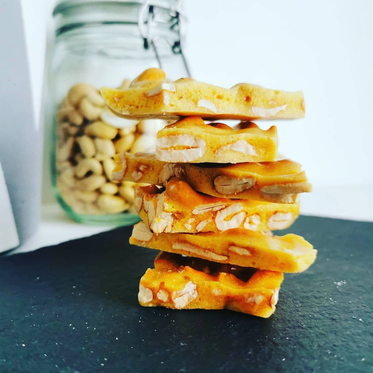 Death by Cashew Nut Brittle