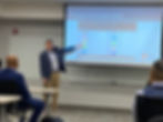 Ryan Abramson presenting Positive and Authentic Communication trends looking ahead to 2025