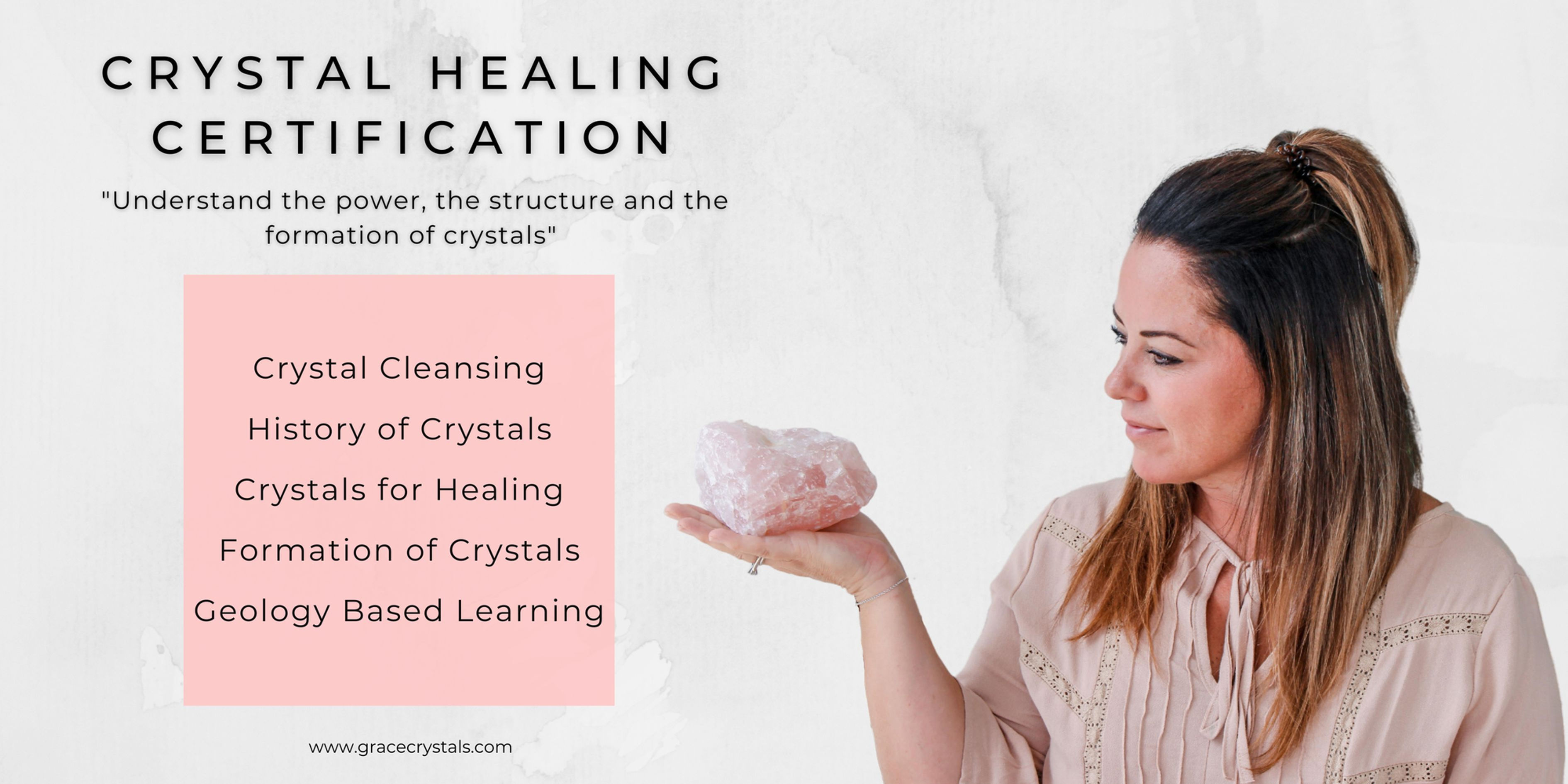 CRYSTAL HEALER CERTIFICATION - Level 3 Crystal Certification Course
