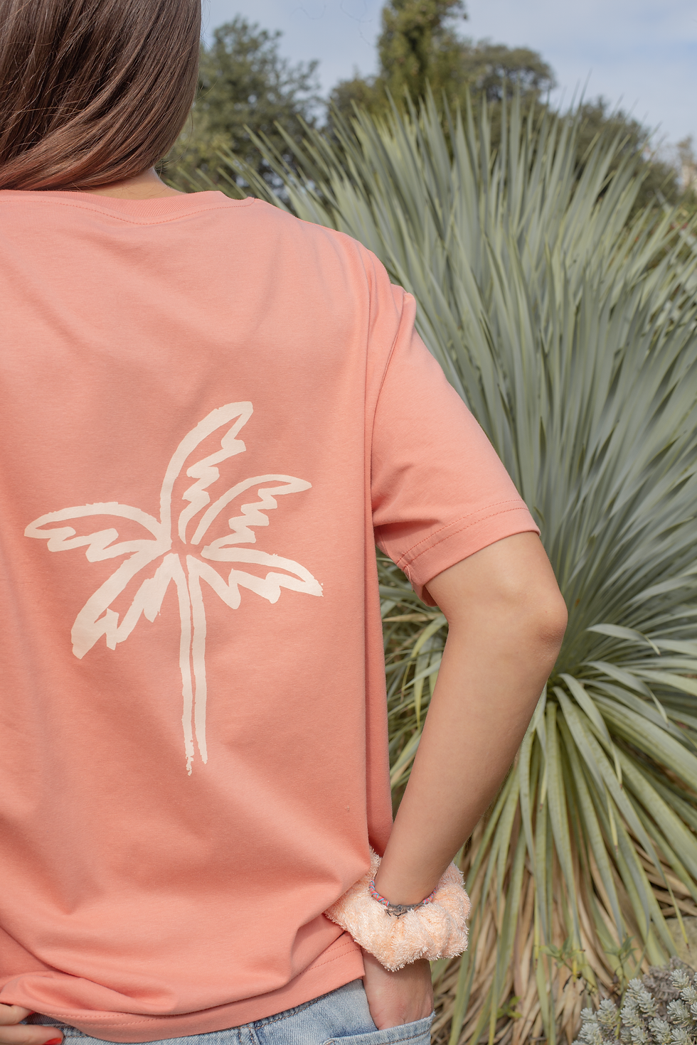Miniature : Tee-shirt Palm Tree Hibiscus