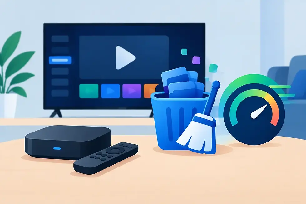 Como limpar cache do IPTV e reduzir travamentos