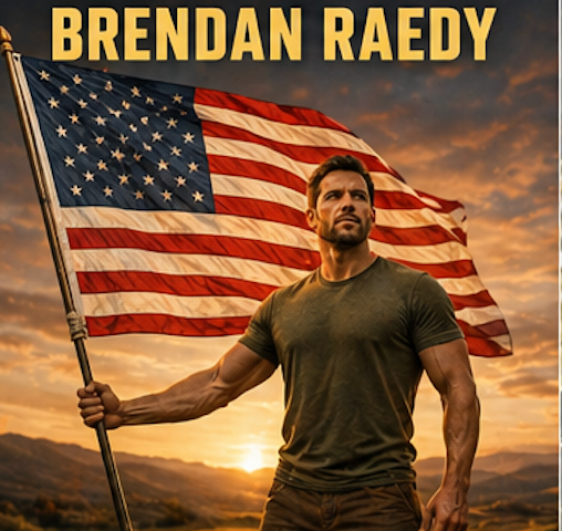 Brendan Raedy American Flag