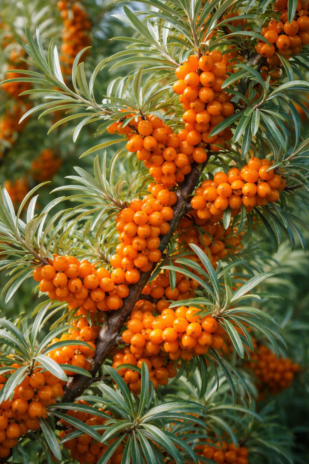 Frugana and Garden's Gift Seaberry (Sea Buckthorn)