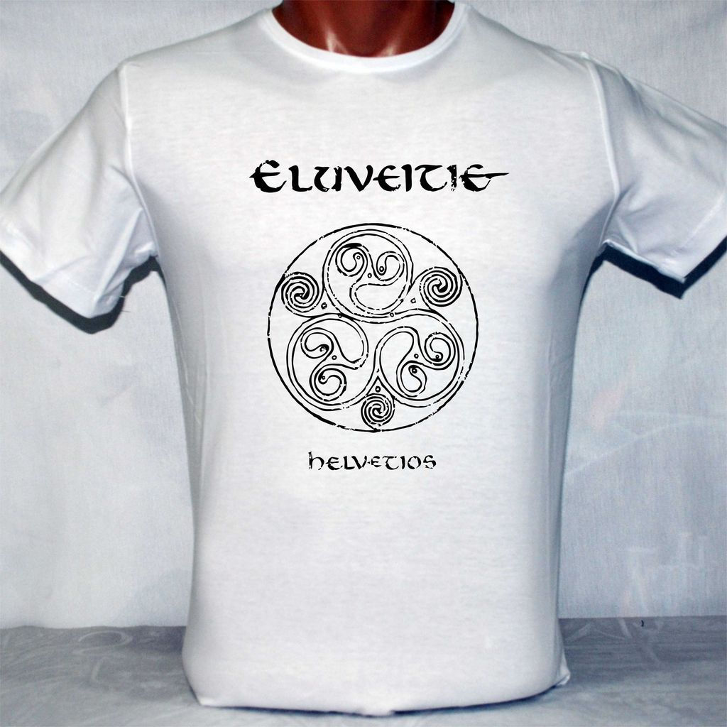 Eluveitie Logo Beyaz Tişört