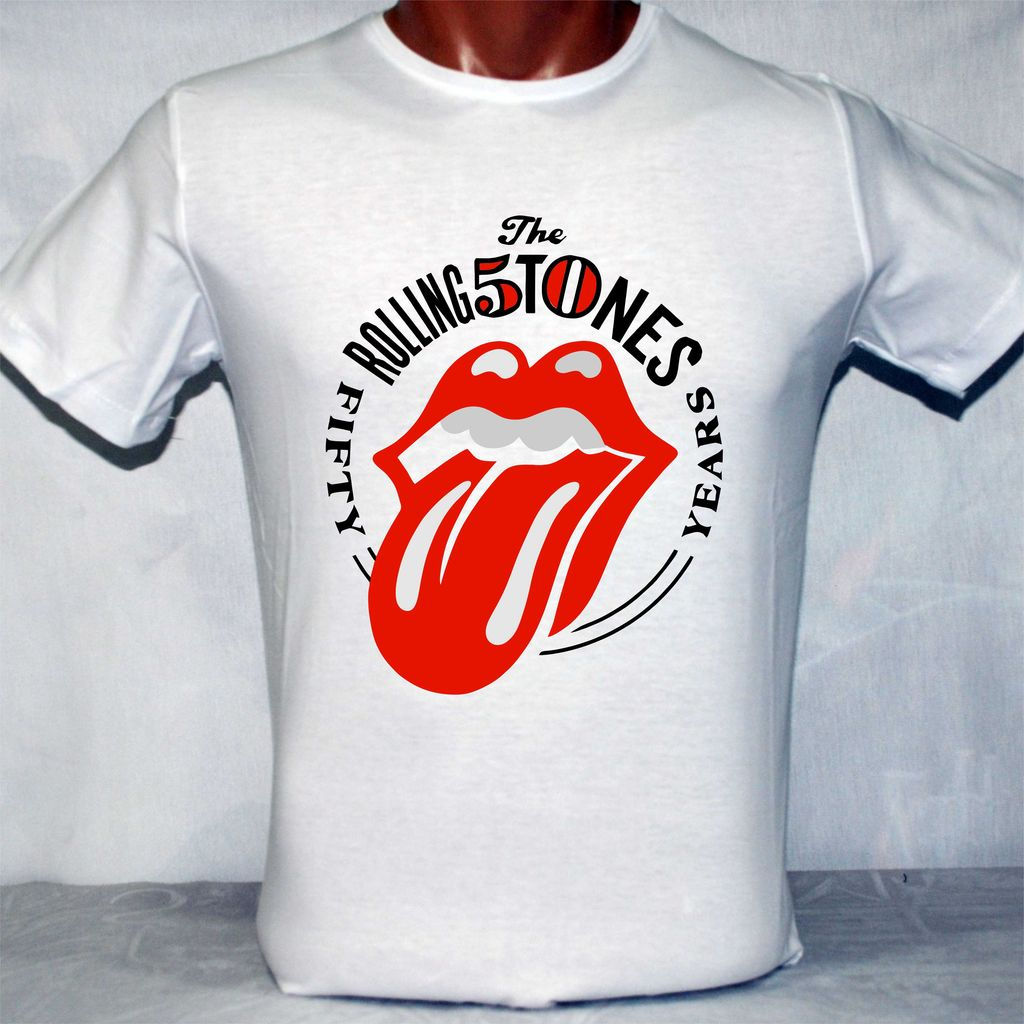 Rolling Stones Beyaz Tişört