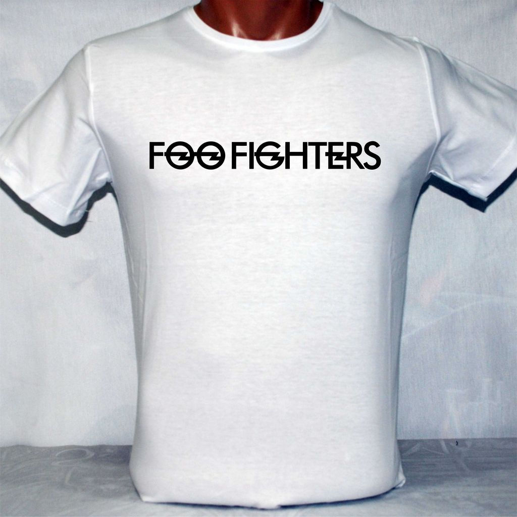 Foo Fighters Beyaz Tişört