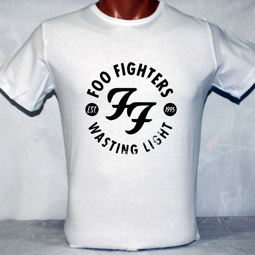 Foo Fighters Logo Beyaz Tişört