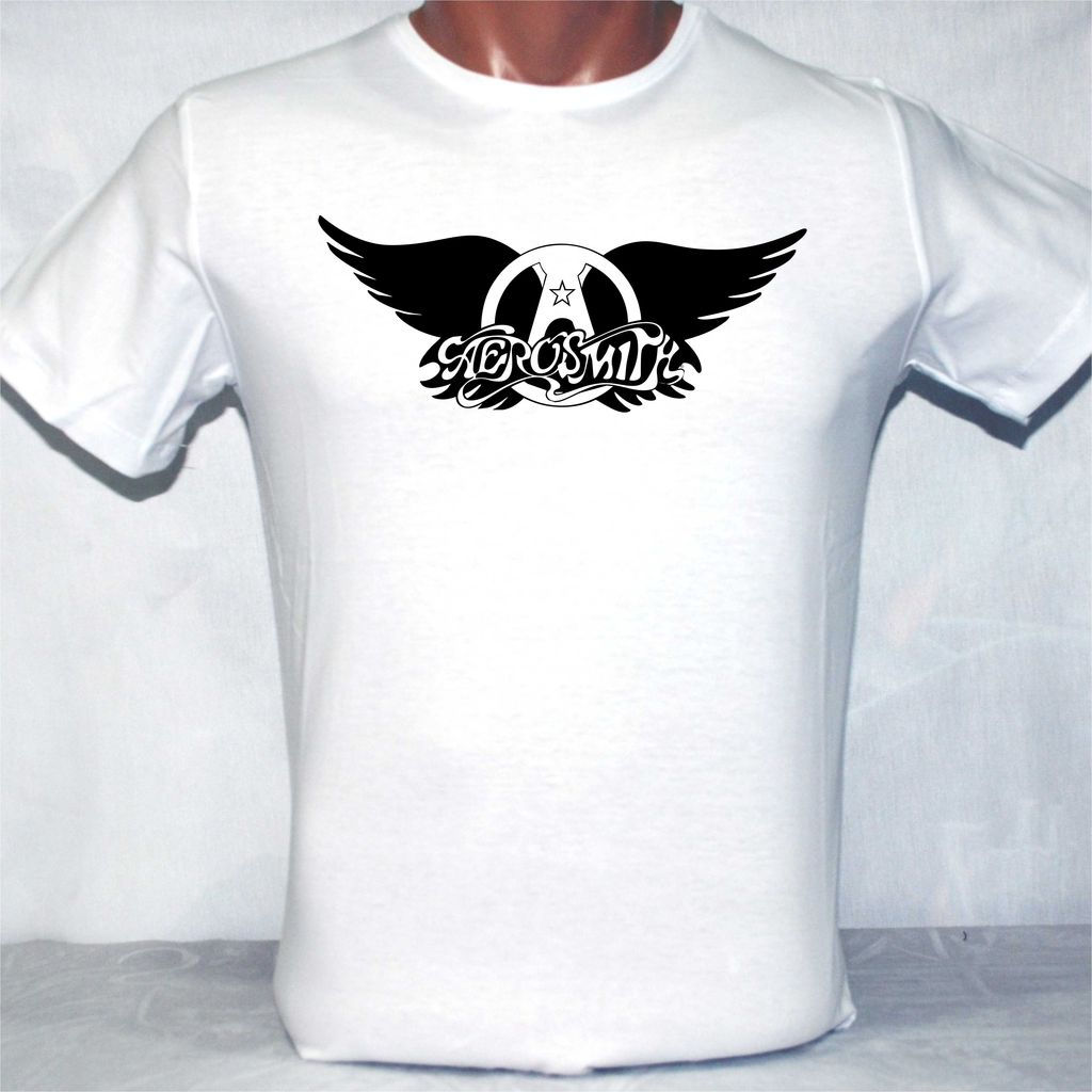 Aerosmith Beyaz Tişört