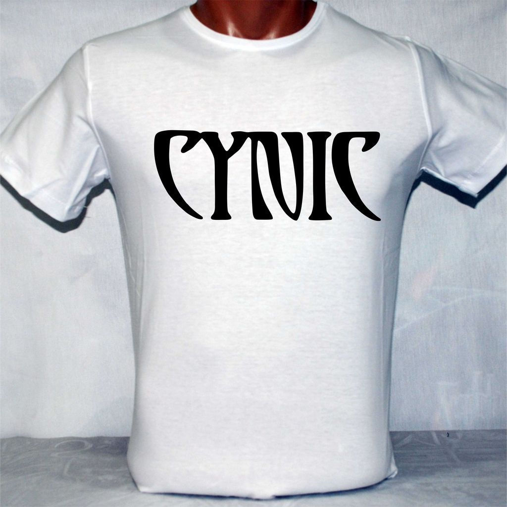 Cynic Beyaz Tişört