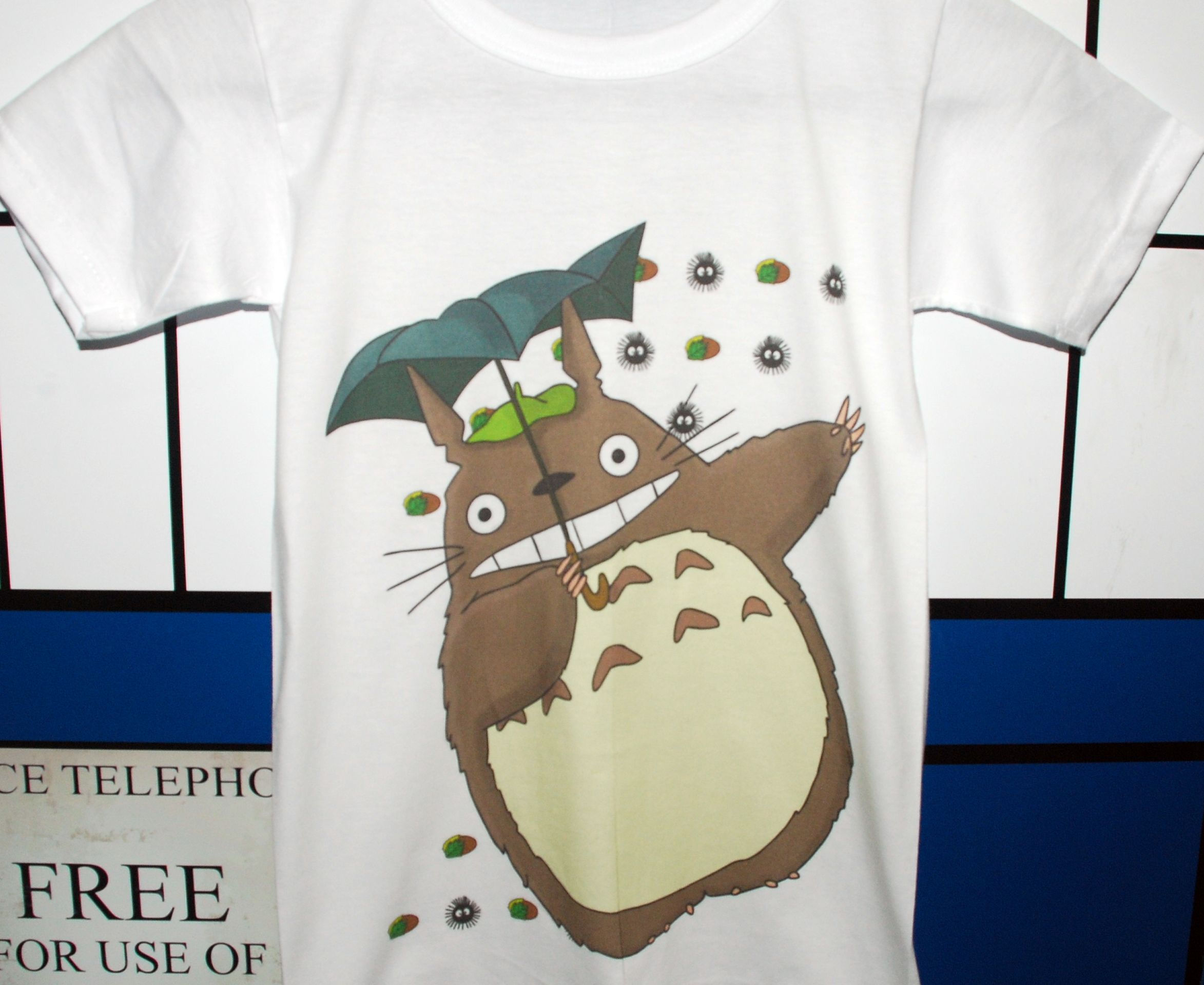 Tonari No Totoro Beyaz Tişört