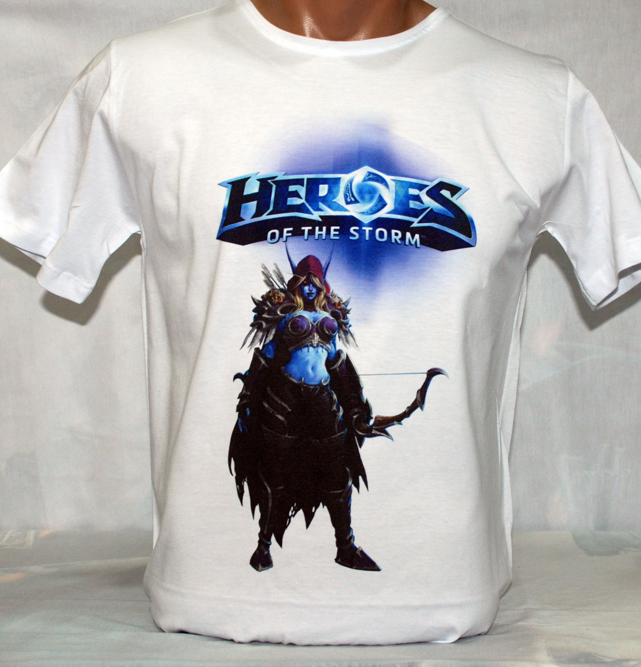 Heroes Of The Storm Sylvanas Beyaz Tişört