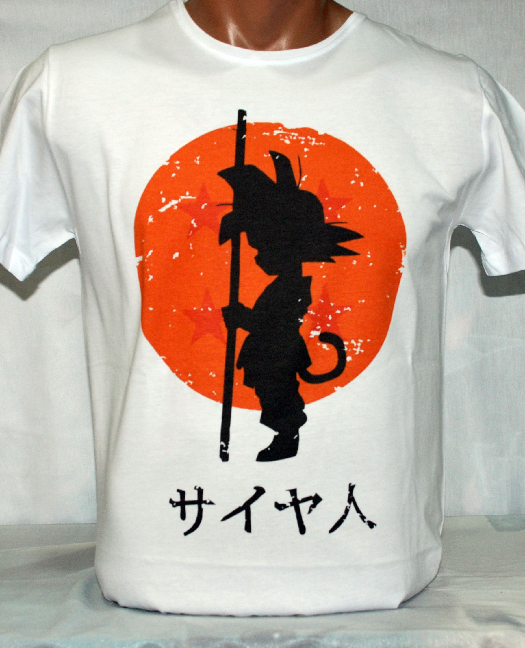 Dragon Ball Goku Beyaz Tişört