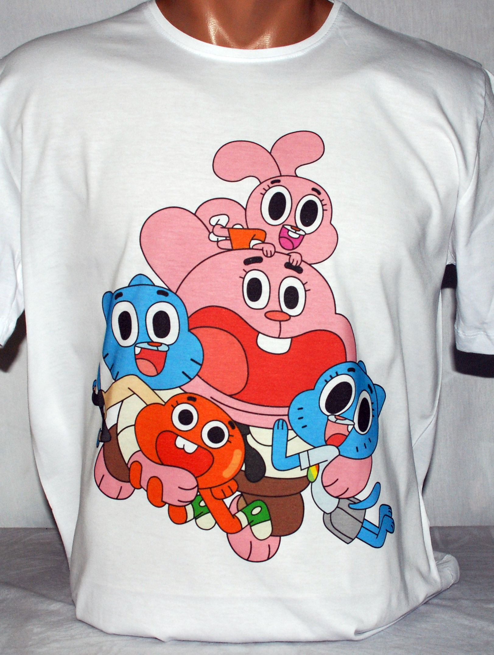 The Amazing World of Gumball Beyaz Tişört