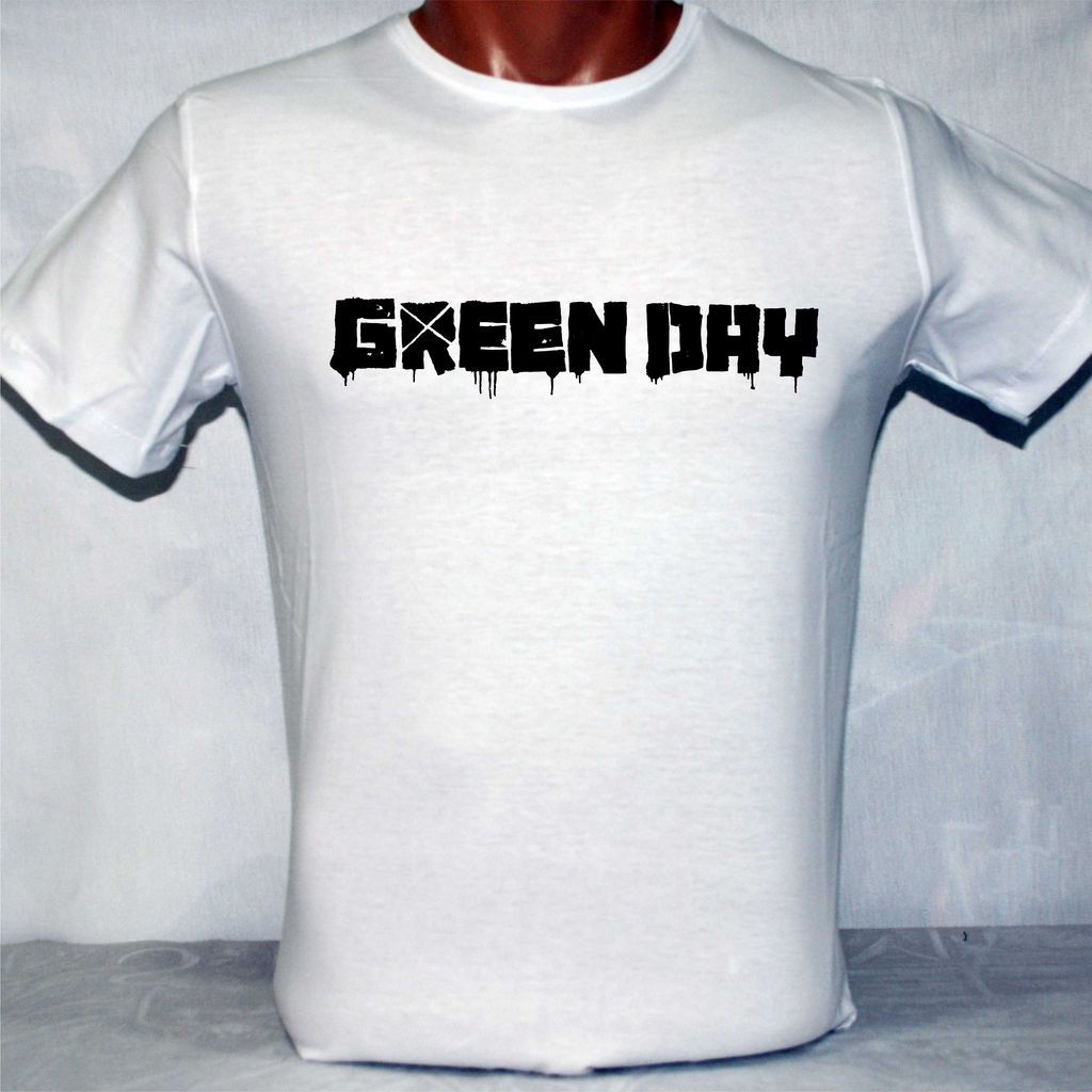 Green Day Beyaz Tişört