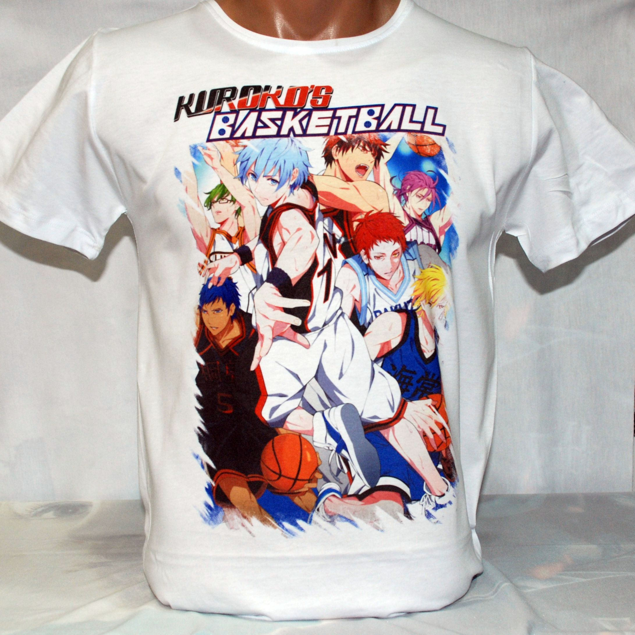 Kuroko no Basket Beyaz Tişört