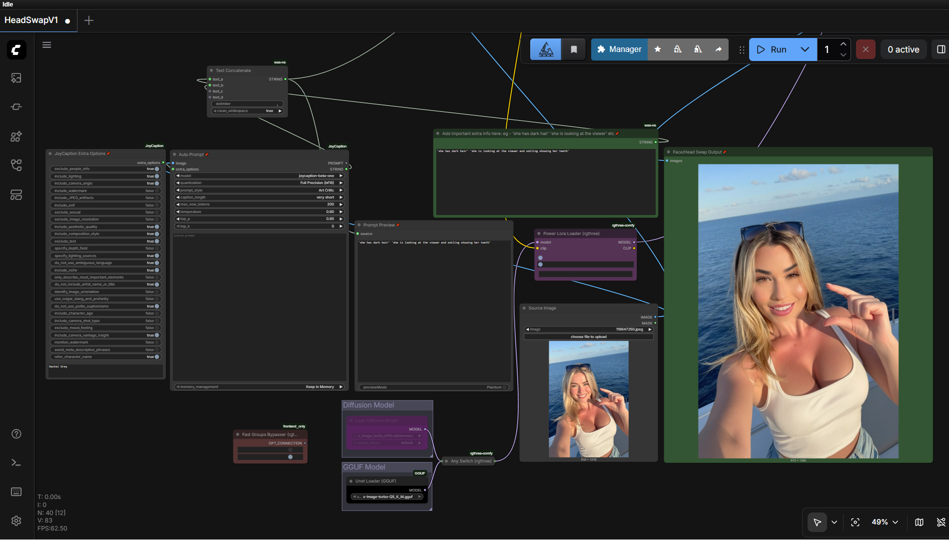 Z-Image Turbo FaceSwap - ComfyUI & One Click Windows Installer