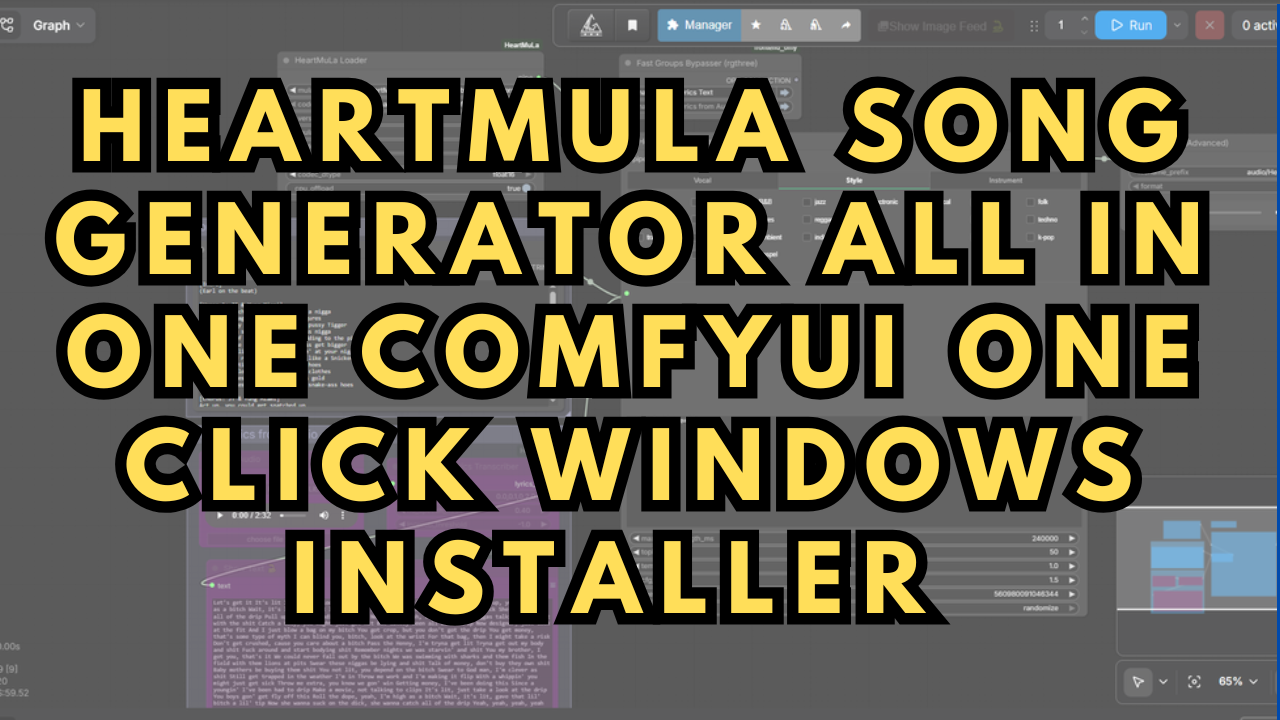 HeartMuLa Song Generator All In One ComfyUI One Click Windows Installer