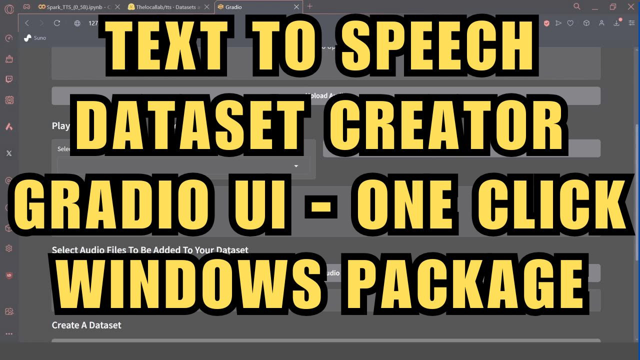 Text To Speech Dataset Creator Gradio UI