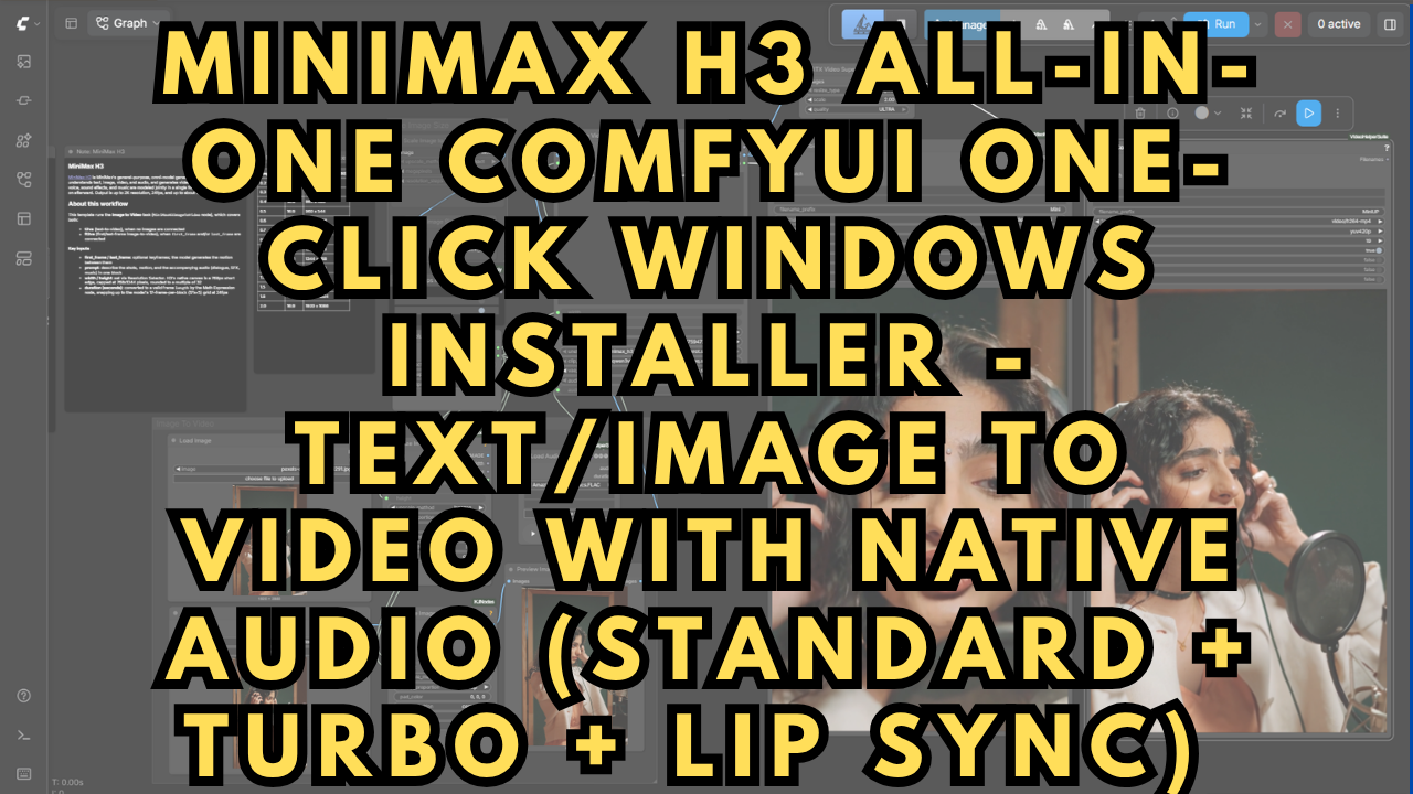MiniMax H3 All-In-One ComfyUI One-Click Windows Installer