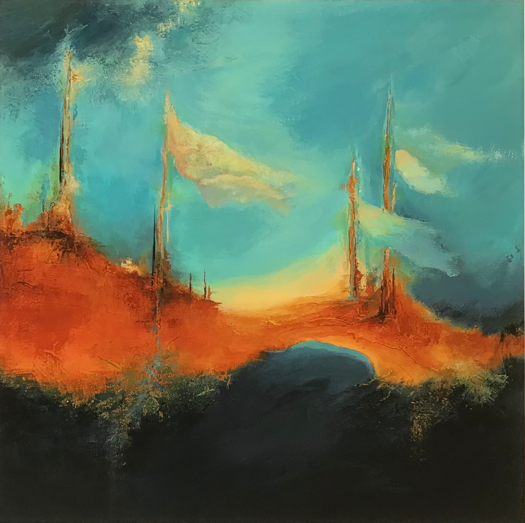 Ebb and Flow II Print 50.5cm x 39cm