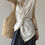 Thumbnail: yanshuang V-neck knot sleeveless top (82391)