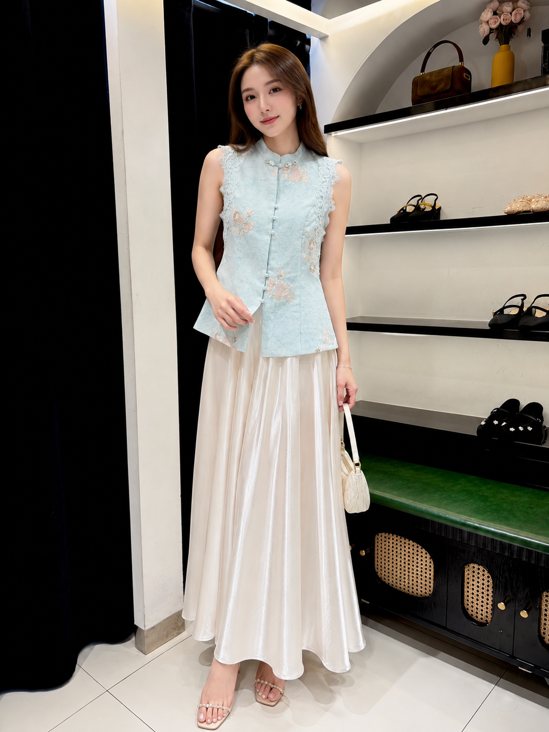Open Collection Store - Elegant and Refined Chinese Style Jacquard Embroidery La