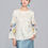 Thumbnail: Cervotessile New Chinese Style Round Neck Embroidery sleeve Top (107AA)