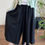 Thumbnail: Taochuan Korean style elastic waist with pocket wide leg casual pants (YL710)