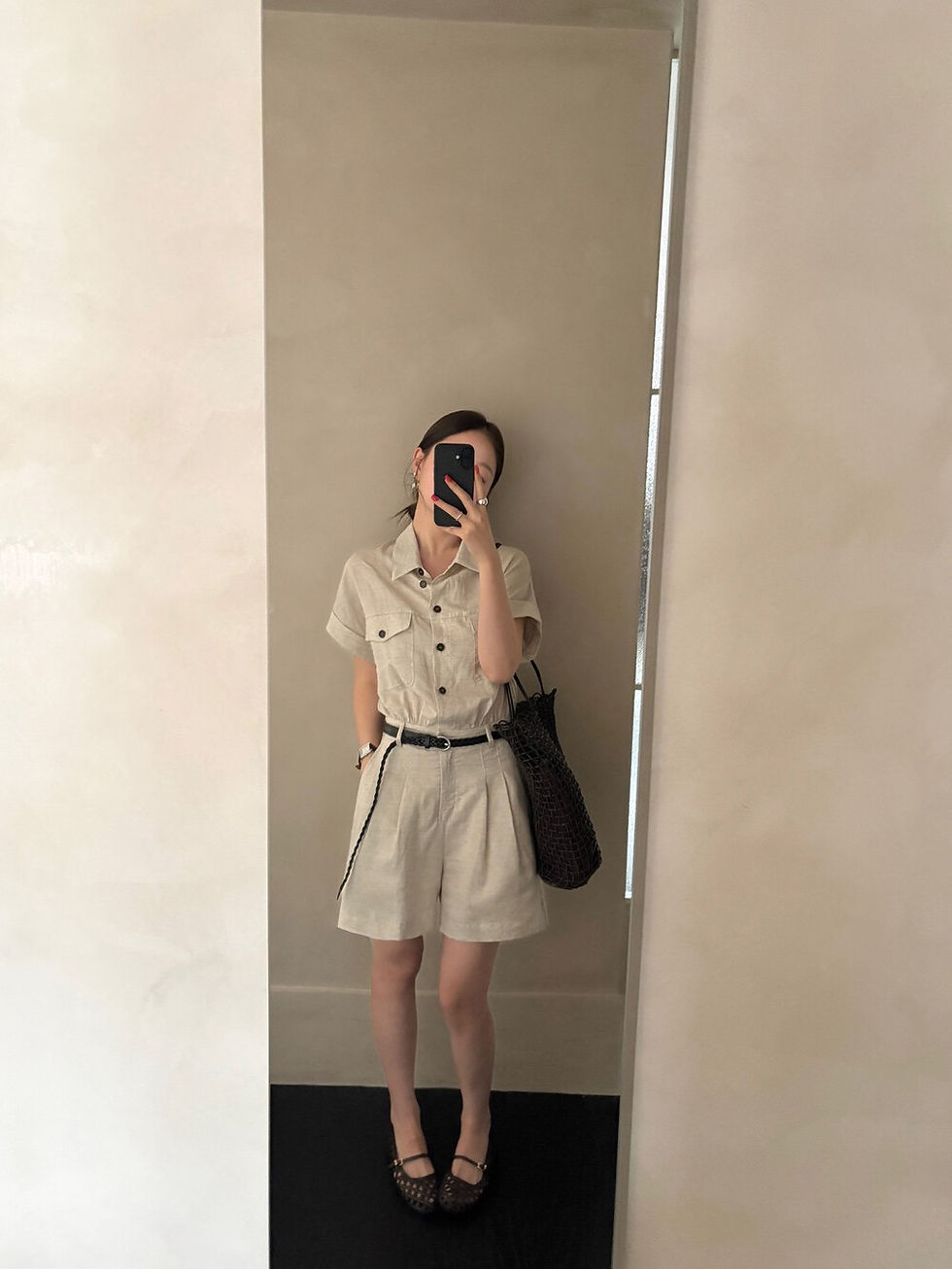 Thumbnail: T.G Retro Workwear Jumpsuit (with belt) (26845)