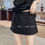Thumbnail: Gracetina hoo French style Light Wool Simple Swing Collar Top + Skirt Sets (TZA7