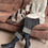 Thumbnail: Gracetina Hoo Winter Simple Retro Rolled Up Cropped Casual Jeans (NB9127)