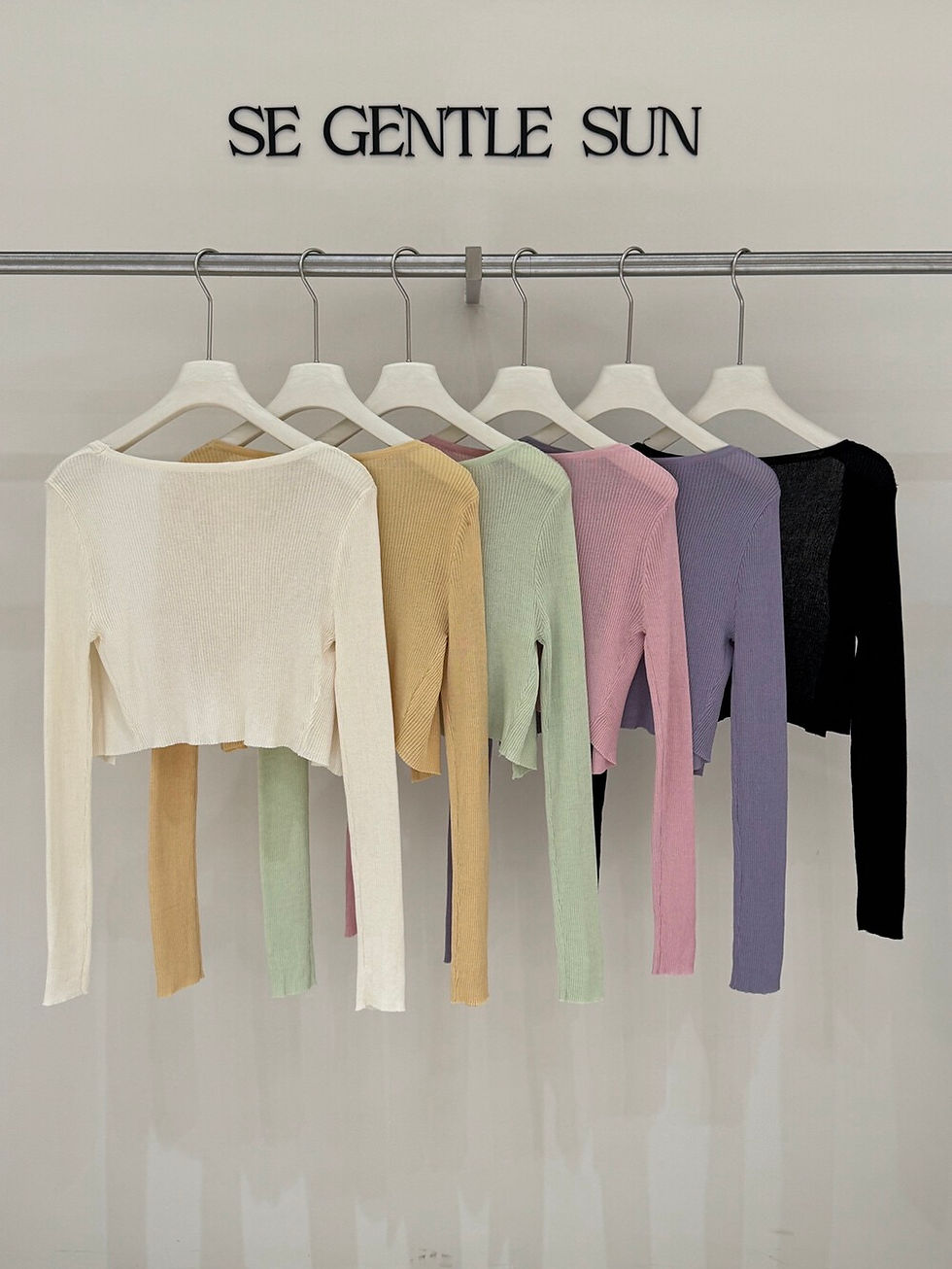 Thumbnail: SE GENTLE SUN French style Short Versatile Knitred Cardigan (25672)