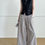 Thumbnail: Tangerine Striped Loose Wide Leg Pants (8977)
