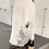 Thumbnail: Gracetina Hoo French Style Long-Sleeve T-Shirt with Open Back and Lace Trim top