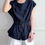Thumbnail: Tangerine Round Neck Top (6592)
