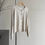 Thumbnail: Taochuan French Gentle Lace Wool Knitted Cardigan Top (YL003)
