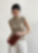 Apxivi Korean style Sleeveless Turtleneck Wool Knitted Top