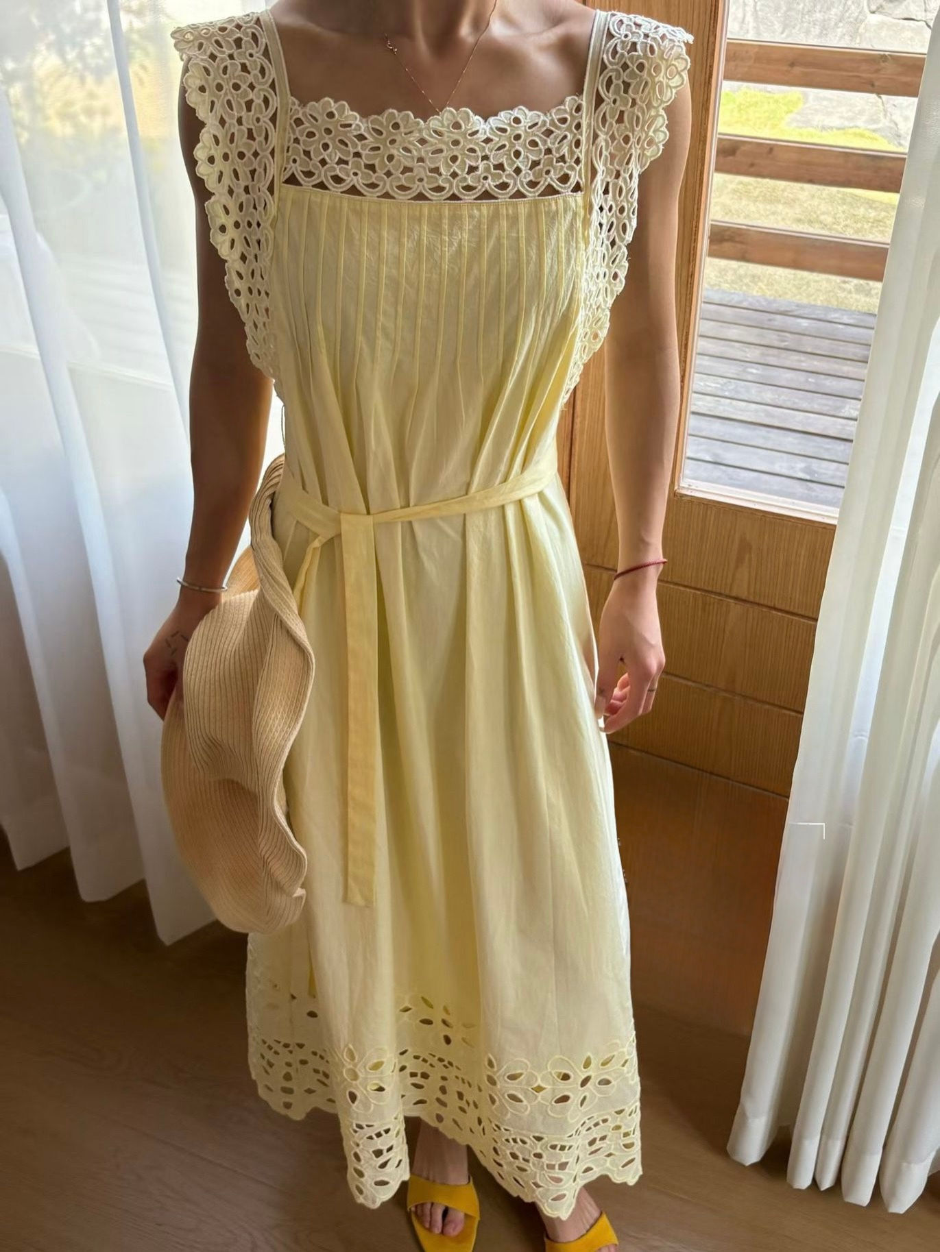 DTWO Tie-Waist Loose Dress (6203115)