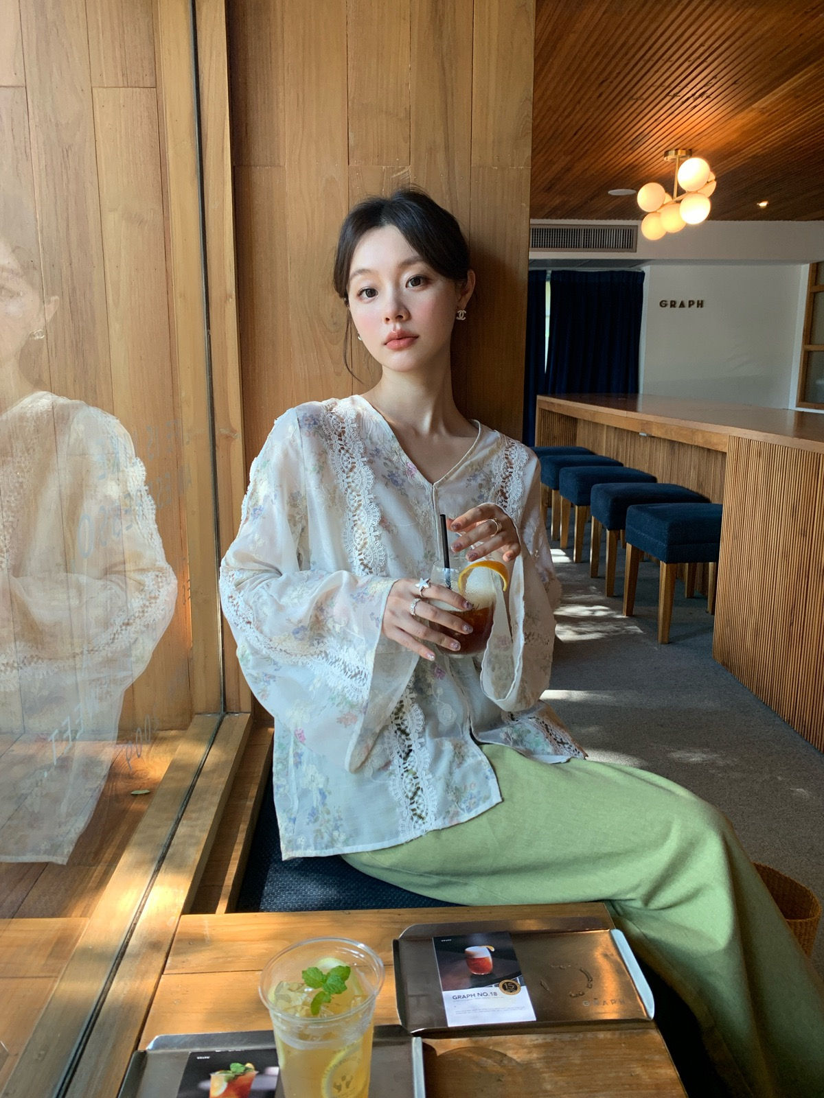 NEW OPEN New Chinese style Chiffon Blouse (C3552)