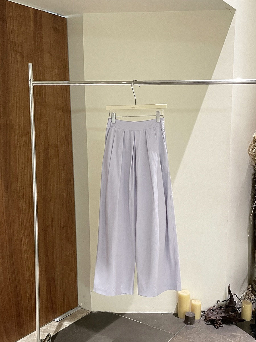 Thumbnail: Gracetina Hoo French Style Suit Casual Trousers (KA089)