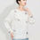 Thumbnail: Cervotessile New Chinese Style Round Neck Long Sleeve Top (10592)