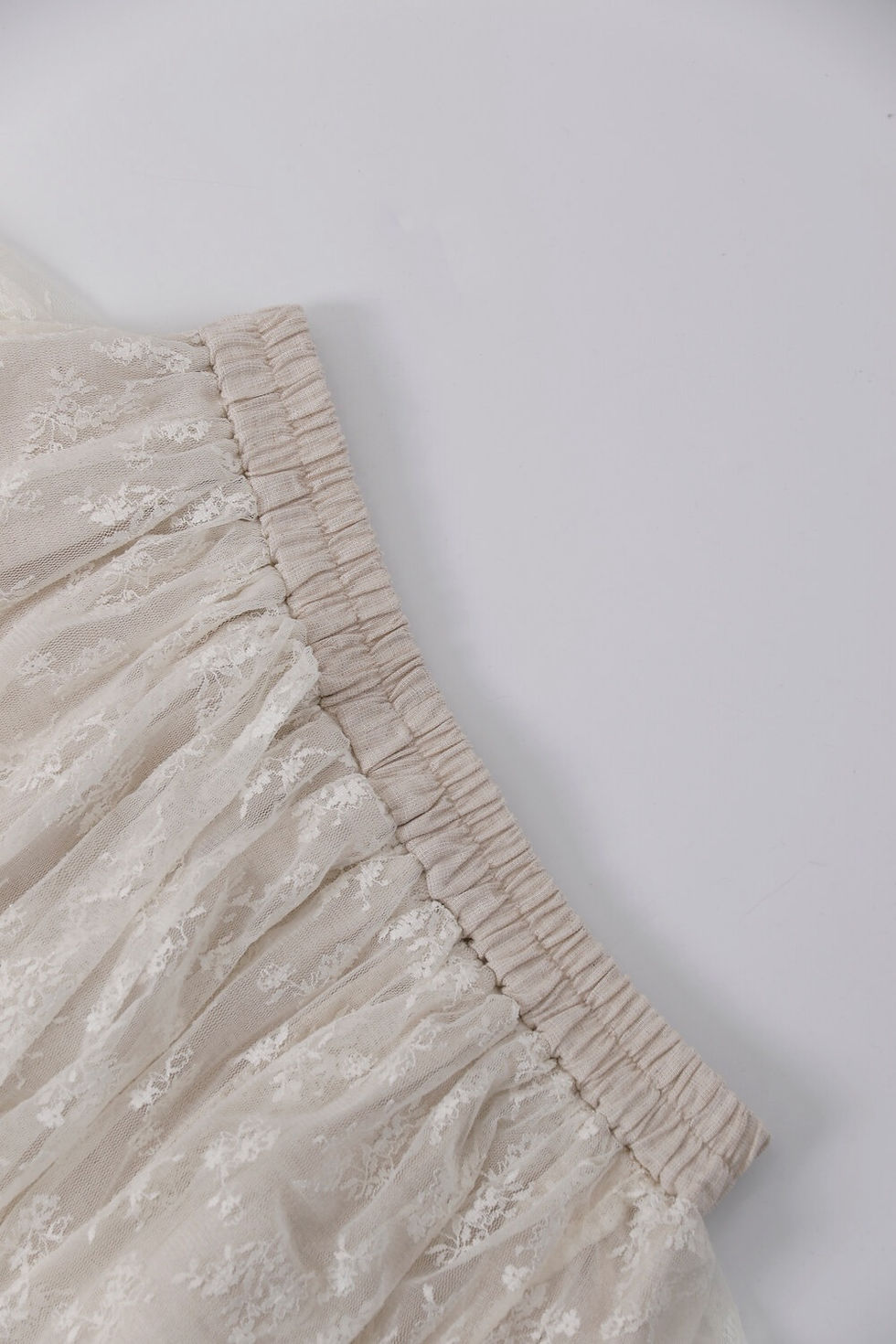 Thumbnail: AIXILI Elegant Linen Halter Neck Tie Top + Wide-Leg Pants with Lace Skirt Two-Pi