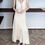 Thumbnail: Gracetina hoo French style textured jacquard patchwork elegant sleeveless dress