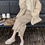 Thumbnail: Gracetina Hoo French style Wool Cardigan (ZA6073)