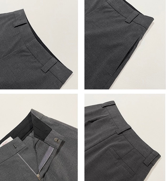Thumbnail: Gracetina Hoo Casual Trousers with Side Pockets (KA9157)