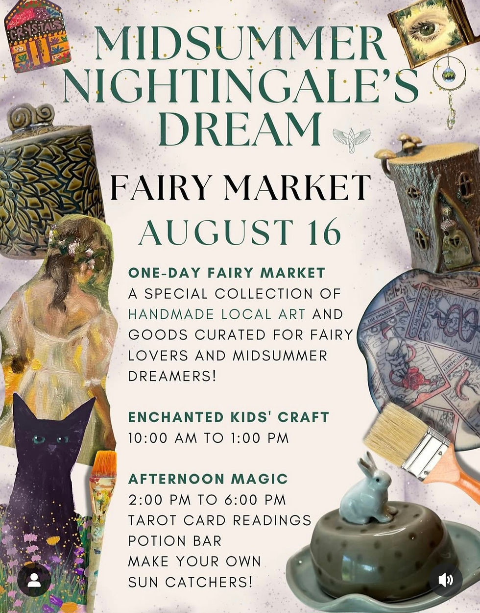 Midsummer Nightingale's Dream Fairy Market
