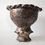 Thumbnail: Dark Organic textured Pedestal Bowl