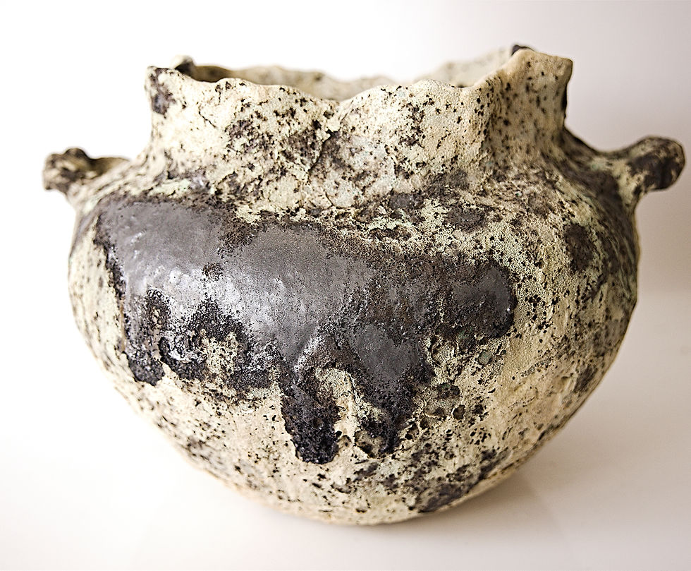 Thumbnail: Relics Vase Wide Opening with Handles