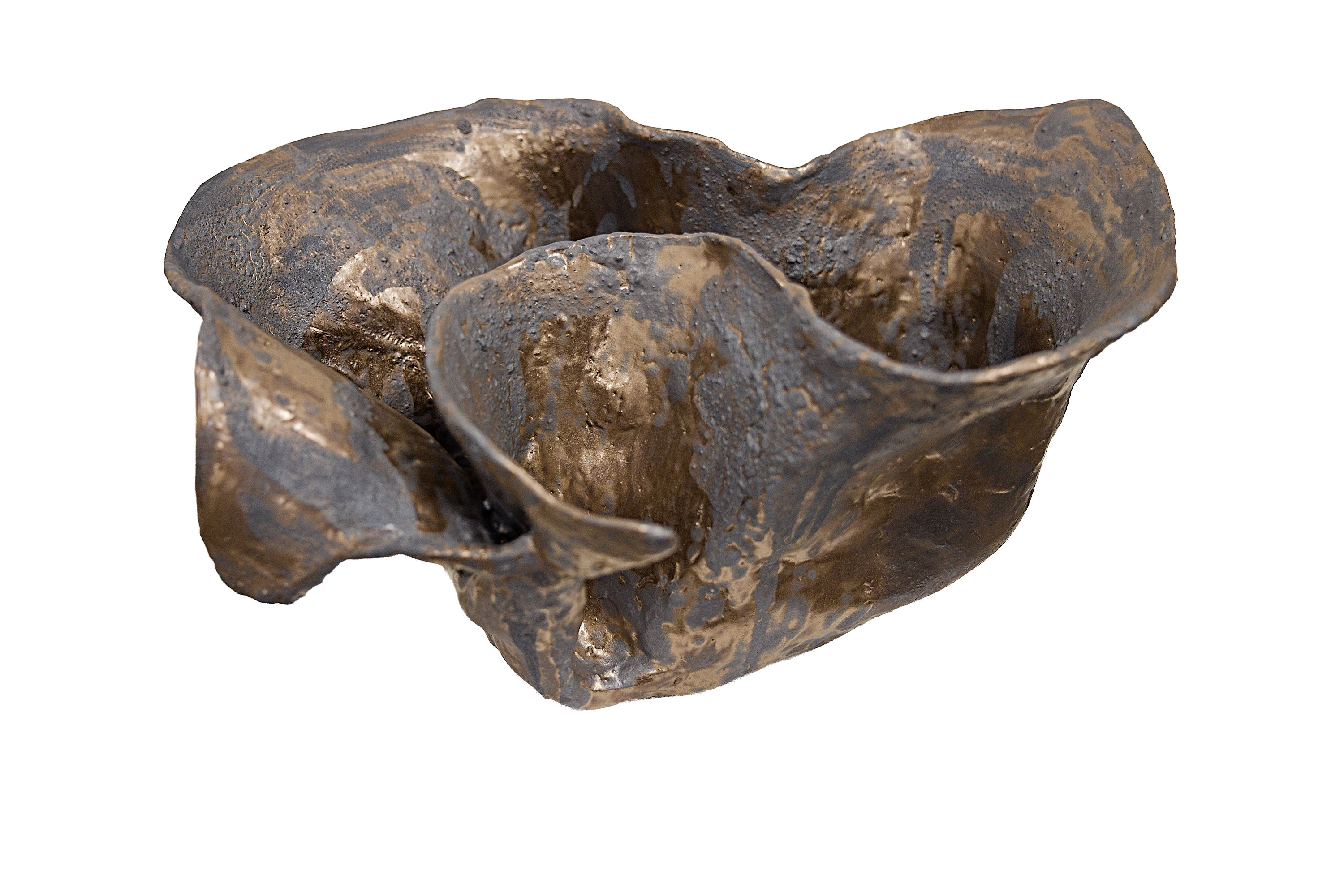 Dark Sculptured Vessels One of A Kind